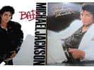 MICHAEL JACKSON Gatefold Vinyl  x 2 Thriller EPC85930 1982 & Bad 450290-1 1987