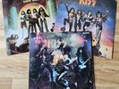 3 x KISS LPs (Destroyer, Alive, Love Gun), US-Ausgaben bis 1980