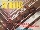 THE BEATLES PLEASE PLEASE ME 1973 REISSUE UK PARLOPHONE VINYL LP PCS3042 EX / EX