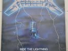 METALLICA RIDE THE LIGHTNING VINYL 1984 Super Zustand