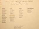 ISRAELITE BAPTIST CHURCH CHOIR *Where Do We Go From Here* LP on GOSPEL TIME 0105