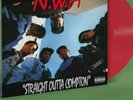 NWA - Straight Outta Compton Red Vinyl Record LP Gangsta Gangsta Dopeman