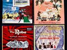 4 Box Sets  Christmas Hymns and Carols Sleeping Beauty The Robe Peter & The Wolf