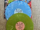 Blink 182 - Mark Tom Travis Show Vinyl Green Blue Marble Hot Topic Oop