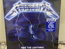 Metallica Ride The Lightning BLUE SPLATTER 40th Anniversary LP Sealed