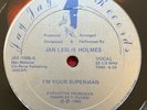 JAN LESLIE HOLMES I'M YOUR SUPERMAN (1984) RARE MODERN SOUL BOOGIE ELECTRO 12