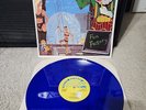 The Damned Fun Factory Lp Blue Vinyl 1990 OG 1st UK Press EX