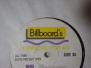Billboard's Official Top 40 All Time Elvis Presley Hits 1987 Radio Special 3 LPs