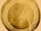 X-RAY USSR ROENTGEN BONES RECORD 78 rpm ORIGINAL OLD RIBS 733