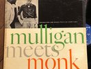 Gerry Mulligan Meets Thelonious Monk VG+ DG Small Riverside lp