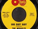 MIRACLES: ooo baby baby / all that's good TAMLA 7