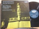 TAS LIST ARGO ZRG 5365  EVENSONG FOR ASH WEDNESDAY WILLCOCKS OVAL 1964 NM