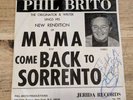 PHIL BRITO Mama/Come Back To Sorrento RARE 7