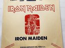 IRON MAIDEN Iron Maiden LP Rare PROMO Peeruvian