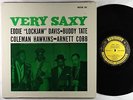 Eddie Lockjaw Davis, Hawkins, Cobb, Tate - Very Saxy LP - Prestige Mono DG RVG