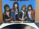 JACK STARR'S BURNING STARR No Turning Back 1986 LP GLAM/HAIR METAL ORG PRS VINYL