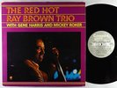 Ray Brown Trio - The Red Hot LP - Concord Jazz VG+ Autograph