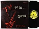 Stan Getz - Quartets LP - Prestige - PRLP 7002 Mono DG RVG 446 W 50th