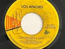 LOS APACHES - COMENZEMOS A VIVIR / RARE PSYCH FUNK FUZZ EL SALVADOR 45 DICESA