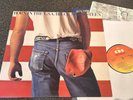 BRUCE SPRINGSTEEN-BORN IN THE USA-UK 1984 CBS VINYL LP+INNER+INSERT (NM/M-)