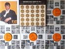 ELVIS PRESLEY BOX SET 4 33T - WORLDWIDE 50 GOLD AWARDS HITS VOL. 1 - USA - 1970