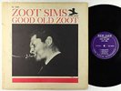Zoot Sims - Good Old Zoot LP - New Jazz - NJLP 8280 Mono RVG