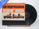 The Impressions Ridin' High Mono First Press LP Album Vinyl Record - VG+/EX