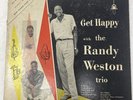 RANDY WESTON TRIO Get Happy LP RIVERSIDE 1956 VG/VG