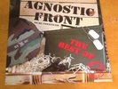 Limited Edition Of 500 Copies Agnostic Front / To Be Continued...The Best 19 Son