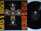 GUNS N' ROSES Appetite For Destruction GEFFEN LP VG+/VG++