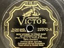 Jazz-78 RPM-Jimmie Grier & His Orch-Bon Voyage To Your Ship Of Dreams-V+