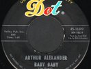 Arthur Alexander - Baby Baby / Pretty Girls Everywhere