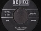 DANNY COBB: hey, mr. warden DELUXE 7