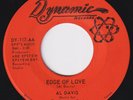 AL DAVIS & LAUGHING KIND Edge Of Love RARE Texas northern soul 45 garage HEAR