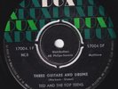 TED & THE TOP TEENS Three Guitars And Drums SWEDISH BEAT 45 Janne Schaffer HEAR