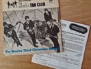 THE BEATLES Third Christmas Record FAN CLUB OFFER INSERT LYN948 UK 1965 7