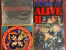 Kiss 4 Album Sets 7 Total Albums ROCK AND ROLL OVER, ALIVE 1-2 AND DUB PLATINUM
