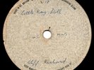 cliff richard - acetate 7inch single sided uk-little rag doll-emi disc