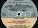 DISCONET Volume 5 Program 13 DAVID BOWIE Let's Dance (8:59) promo 1983 2x12
