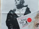 MADONNA Who's That Girl HONG KONG rare limited vinyl LP poster RARE sticker