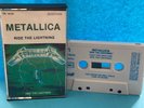 RARE  CASSETTE - METALLICA - RIDE THE LIGHTNING - VERTE -  1984 - GREEN COVER