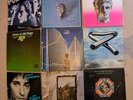 9 x VG+ Vinyl LP Records inc Led Zep, Yes, Springsteen, Police, ELO, Eagles