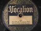 Uncle Dave Macon Sid Harkreader Vocalion 5397 Put Me In My Little Bed V-