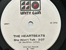 The Heartbeats - She Won't Talk/ The Sun Won't Shine 45 RPM Record
