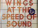 WINGS At the Speed of Sound LP US Press Shrink Hype Sticker & Press Kit