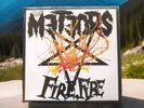 The Meteors Fire, Fire /Little Red Riding Hood 2 Track Vinyl 7