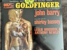 GOLDFINGER 007 JAMES BOND *SEALED* Ost John Barry UNITED ARTISTS 80s Pressing LP