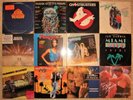 Movie & TV Soundtracks, 12 Vinyl Record Lot, 7 LP, 2 DLP & 3 12” Singles, 80's