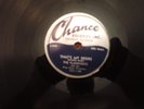 The Flamingos   78 RPM  Chance Records That's my Desire/Hurry Home Baby 1953