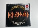 Def Leppard The Story So Far Translucent Yellow Orange Vinyls 2023